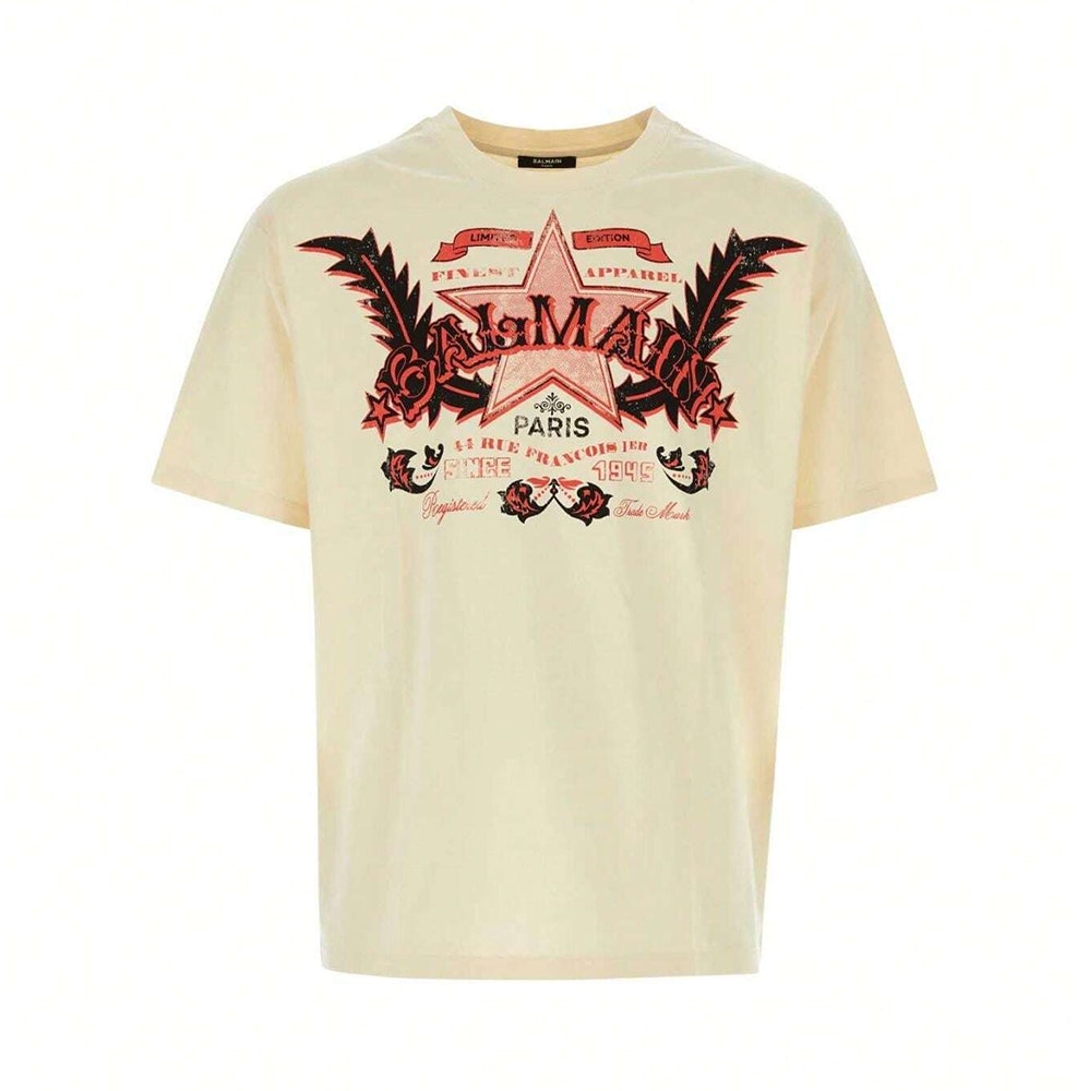 balmain-beige-letter-star-floral-print-crewneck-short-sleeve-t-shirt-ch-1-eg-000-gd-28-gsk