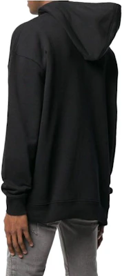 巴尔曼 黑色连帽衫 带标志字母印花 RH13208I068-0PA Shop 巴尔曼 黑色连帽衫 带标志字母印花 RH13208I068-0PA