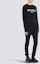 Details for Balmain 黑色字母印花圓領長袖衛衣 AH1JQ005BB65-EAB