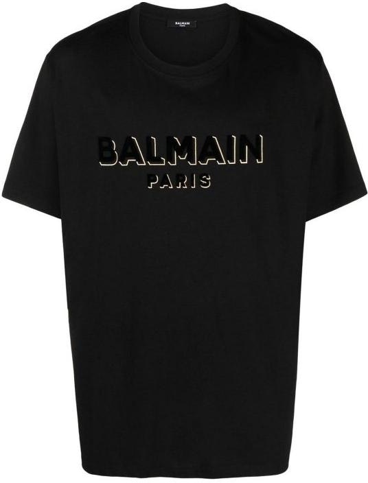 balmain-black-letter-print-short-sleeve-casual-t-shirt-ch-1-eg-010-bb-99-ego