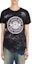 Purchase BALMAIN 黑色幾何印花Logo純棉圓領T恤 YU1EG035GB82EBE