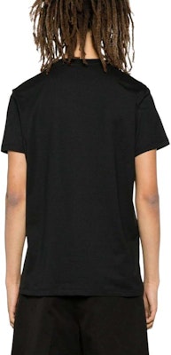 BALMAIN 黑色標誌字母寬鬆短袖圓領T恤 CH1EF000-BB04-EAB Shop BALMAIN 黑色標誌字母寬鬆短袖圓領T恤 CH1EF000-BB04-EAB