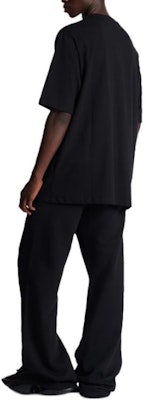 발망 블랙 로고 프린트 크루넥 반팔 티셔츠 CH6EH015-BC69-0PA Shop 발망 블랙 로고 프린트 크루넥 반팔 티셔츠 CH6EH015-BC69-0PA