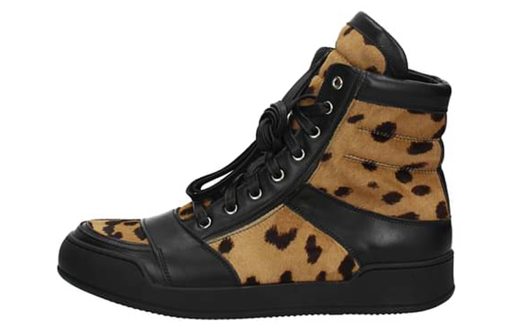 Balmain 'Brown Leopard Print'