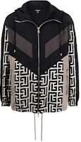 BALMAIN Geometric Print Black Jacket XH1TI036XB33-GFE BALMAIN Geometric Print Black Jacket XH1TI036XB33-GFE