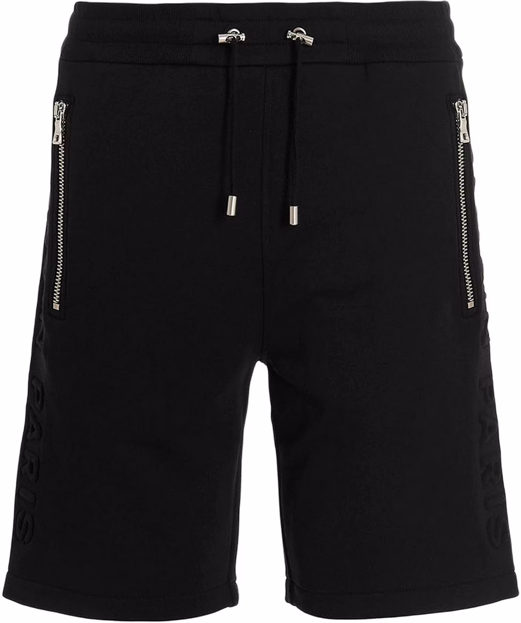 balmain-high-waisted-drawstring-straight-casual-shorts-black-ah-1-oa-000-bb-340-pa