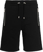 BALMAIN High-Waisted Drawstring Straight Casual Shorts Black. AH1OA000BB340PA BALMAIN High-Waisted Drawstring Straight Casual Shorts Black. AH1OA000BB340PA