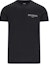 Buy BALMAIN Logo Print Slim Fit Crew Neck T-Shirt Black DH1EF000GD84-EAC