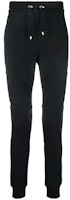 BALMAIN Metallic Logo Athletic Pants - Black WH0OB000B161EAC BALMAIN Metallic Logo Athletic Pants - Black WH0OB000B161EAC