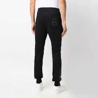 Purchase BALMAIN 金屬標誌運動長褲 - 黑色 WH0OB000B161EAC