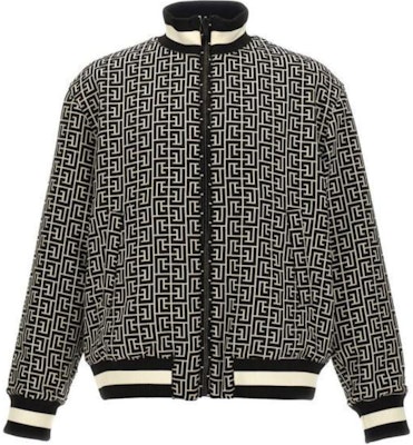 バルマン リバーシブルボンバージャケット ブラック 長袖 ジップアップ DH1TF840VE82-SKU Order バルマン リバーシブルボンバージャケット ブラック 長袖 ジップアップ DH1TF840VE82-SKU