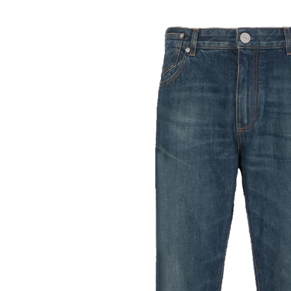 Sizing 발망 슬림핏 멀티포켓 크롭드 진 블루 BH0MI044-DD93-6KD