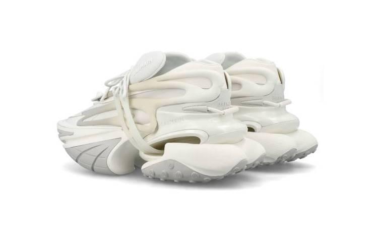 Balmain Jordan 1 Low 'Unicorn White' 圖 2