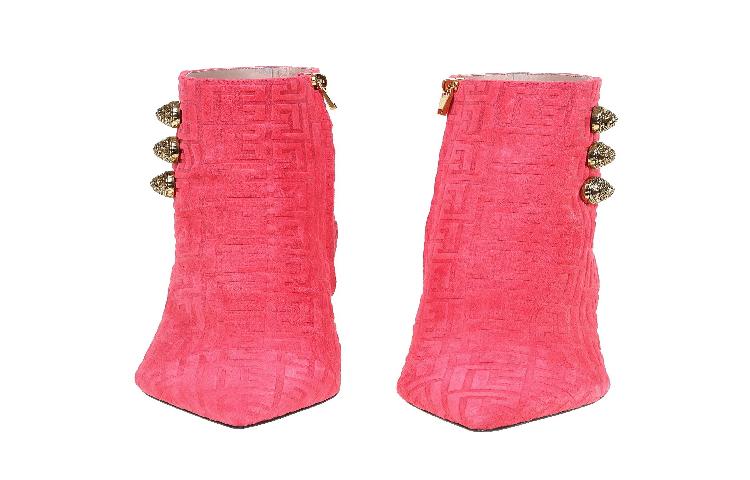 Balmain Ankle Boot 'Purple-Red' 圖 3