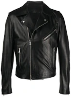 Balmain Asymmetrical Zipper Jacket in Black TH08440L085-0PA Balmain Asymmetrical Zipper Jacket in Black TH08440L085-0PA