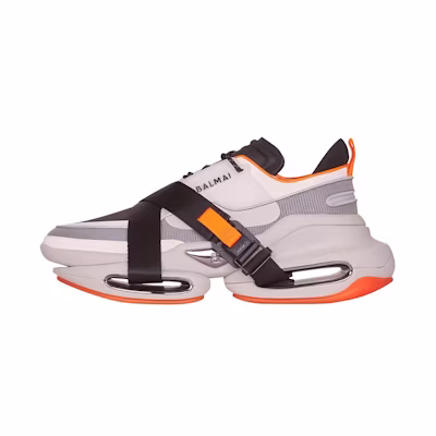 Balmain B-Bold 'Black Grey Orange'