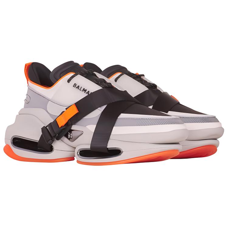 Balmain B-Bold 'Black Grey Orange' 圖 2