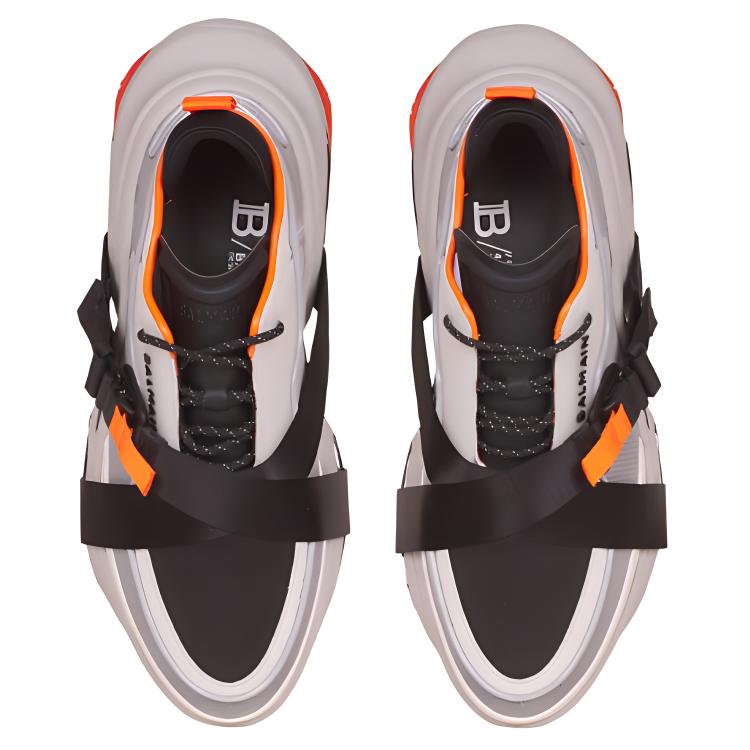 Balmain B-Bold 'Black Grey Orange' 圖 3