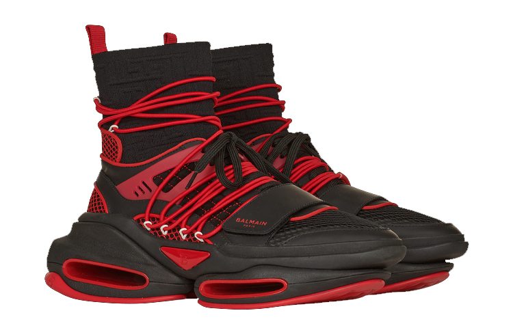 Balmain B-Bold 'Red Black' 圖 2