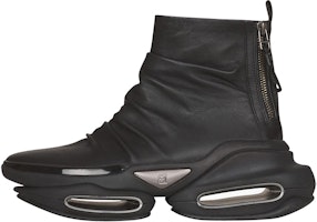 Balmain B-Bold High-Top 'Black Leather' XM1VH285LDDL0PA Balmain B-Bold High-Top 'Black Leather' XM1VH285LDDL0PA