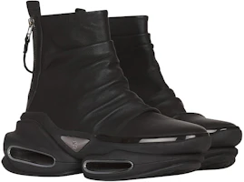Order Balmain B-Bold Sepatu Tinggi 'Kulit Hitam' XM1VH285LDDL0PA
