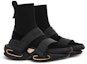 Order Balmain B-Bold High-Top Hitam Emas YM1VH229TKSE0PA