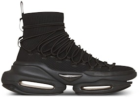Balmain B-Bold High-Top Black Knit XM1VH283TLDK0PA Balmain B-Bold High-Top Black Knit XM1VH283TLDK0PA