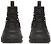 Shop Balmain B-Bold High-Top Black Knit XM1VH283TLDK0PA