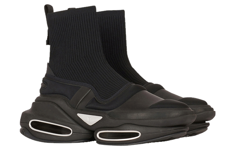 Order BALMAIN 巴爾曼 B-Bold 高筒運動鞋 黑色