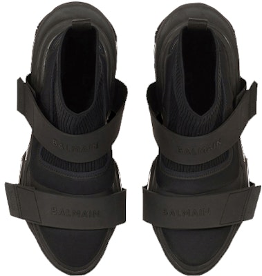 Balmain B-Bold High-Top Black XM1VH229TLKP0PA Lookbook Balmain B-Bold High-Top Black XM1VH229TLKP0PA