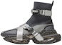 Buy Balmain B-Bold High-Top Sneakers 'Kelabu Mesh dan Tali Suede' YM0VH316TSLE0PA