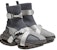 Balmain B-Bold High-Top Sneakers 'Kelabu Mesh dan Tali Suede' YM0VH316TSLE0PA