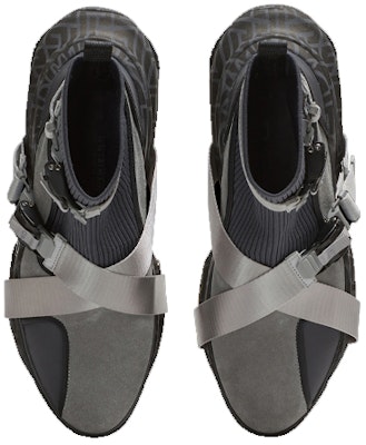 Balmain B-Bold High-Top Sneakers 'Grey Mesh and Suede Strap' YM0VH316TSLE0PA Shop Balmain B-Bold High-Top Sneakers 'Grey Mesh and Suede Strap' YM0VH316TSLE0PA