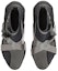 Shop Balmain B-Bold High-Top Sneakers 'Kelabu Mesh dan Tali Suede' YM0VH316TSLE0PA