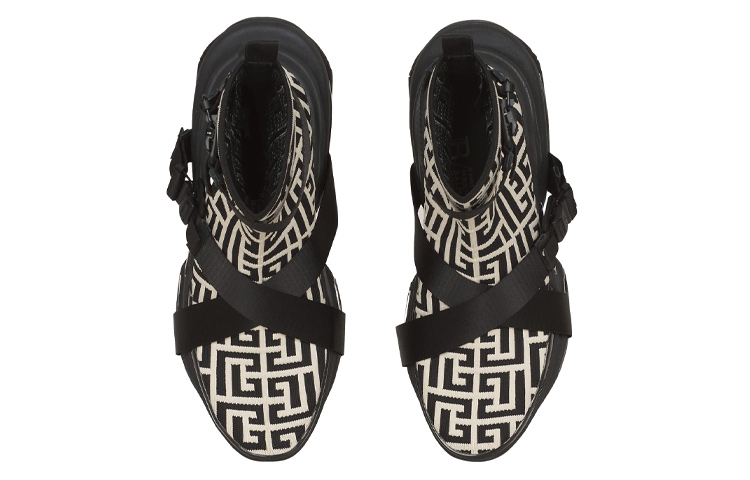 Balmain B-Bold High 'Black White' 圖 3