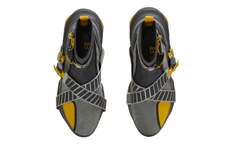 Balmain B-Bold High 'Grey Yellow' 圖 4