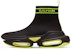 Balmain B-Bold Tinggi 'Monogram - Hitam Kuning' AM1VH317TKBA-EAQ