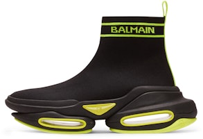 Balmain B-Bold High 'Monogram - Black Yellow' AM1VH317TKBA-EAQ Balmain B-Bold High 'Monogram - Black Yellow' AM1VH317TKBA-EAQ