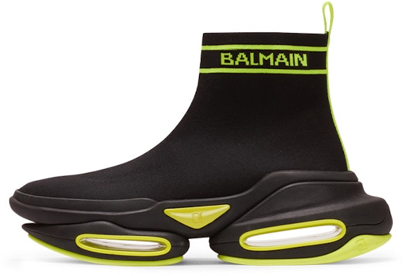 Balmain B-Bold High 'Monogram - Black Yellow' AM1VH317TKBA-EAQ Buy Balmain B-Bold High 'Monogram - Black Yellow' AM1VH317TKBA-EAQ