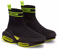 Order Balmain B-Bold High 'Monograma - Negro Amarillo' AM1VH317TKBA-EAQ