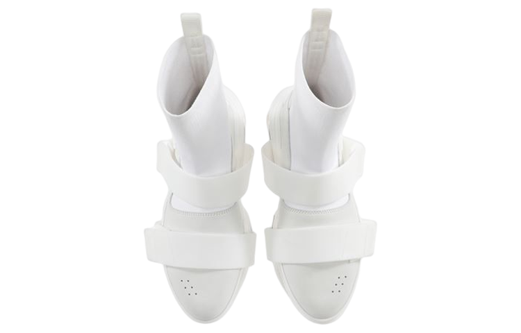 Balmain B-Bold High Top 'White Suede and Knit' 圖 3
