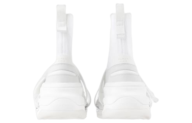 Balmain B-Bold High Top 'White Suede and Knit' 圖 4
