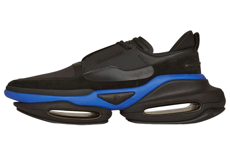 Balmain B-Bold Low-Top Black Blue YM1VI277LSOWEGG