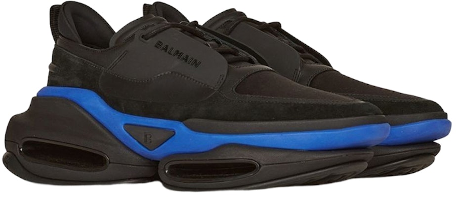Balmain B-Bold Low-Top Black Blue YM1VI277LSOWEGG Order Balmain B-Bold Low-Top Black Blue YM1VI277LSOWEGG