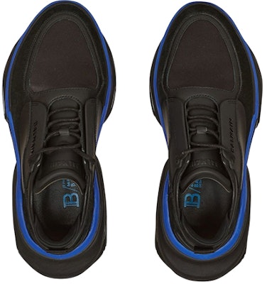 발망 B-볼드 로우탑 블랙 블루 (Balmain B-Bold Low-top Black Blue) YM1VI277LSOWEGG Lookbook 발망 B-볼드 로우탑 블랙 블루 (Balmain B-Bold Low-top Black Blue) YM1VI277LSOWEGG
