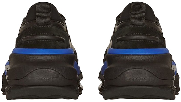 Balmain B-Bold Low-Top Black Blue YM1VI277LSOWEGG Shop Balmain B-Bold Low-Top Black Blue YM1VI277LSOWEGG