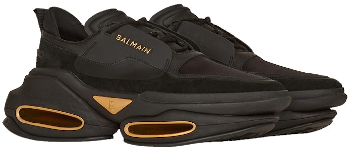 "Balmain B-Bold Zapatillas Bajas Negro Dorado" YM1VI277LSSE0PA Order "Balmain B-Bold Zapatillas Bajas Negro Dorado" YM1VI277LSSE0PA