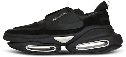 Balmain B-Bold Low-Top Black Suede YM1VI277TRPN0PA Balmain B-Bold Low-Top Black Suede YM1VI277TRPN0PA