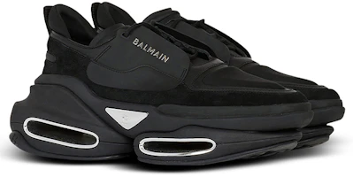 Order "Balmain B-Bold Zapatillas Bajas en Piel Negra" YM1VI277TRPN0PA