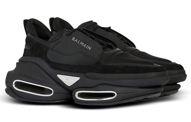 Order "Balmain B-Bold Zapatillas Bajas en Piel Negra" YM1VI277TRPN0PA